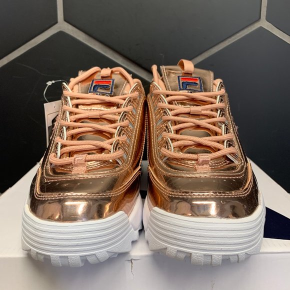 fila disruptor rose gold